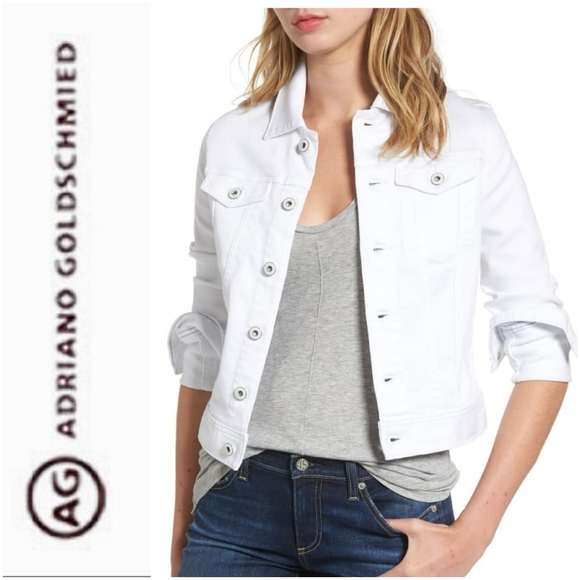 ag white jean jacket